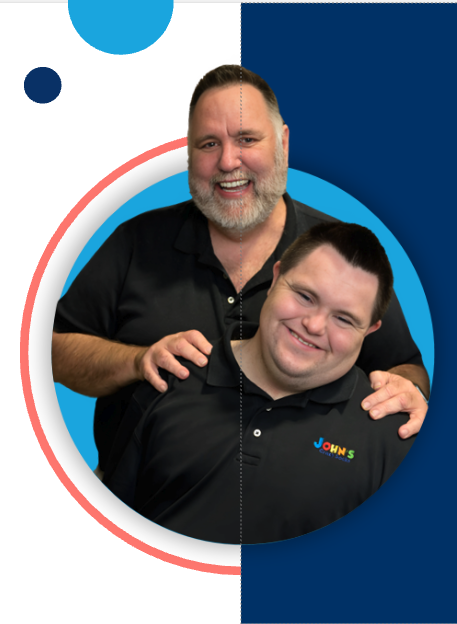 John and Mark Cronin smiling, representing where purpose meets possibility