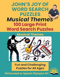John's Joy of Word Search Puzzles: Musical Themes