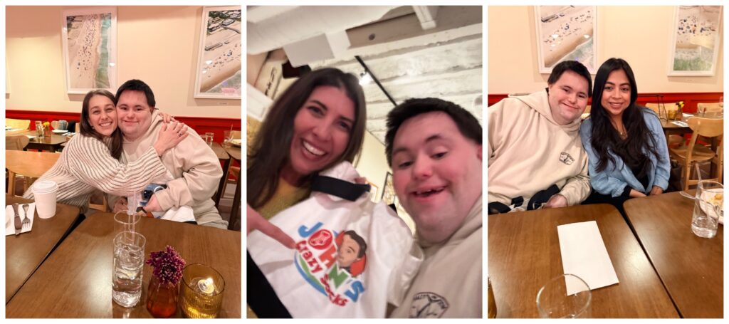 ohn wiht some of teh parents form the Special Needs Parents group