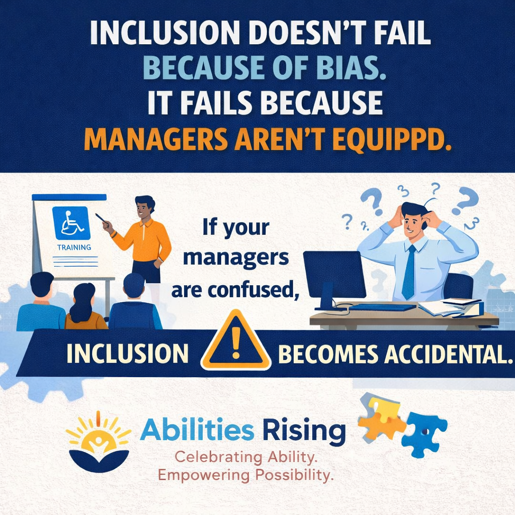 Managers Need Support to Attain Inclusion