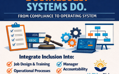 Policy doesn't run businesses, systems do.